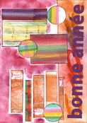 Art abstrait pour une ann&eacute;e pleine de couleurs